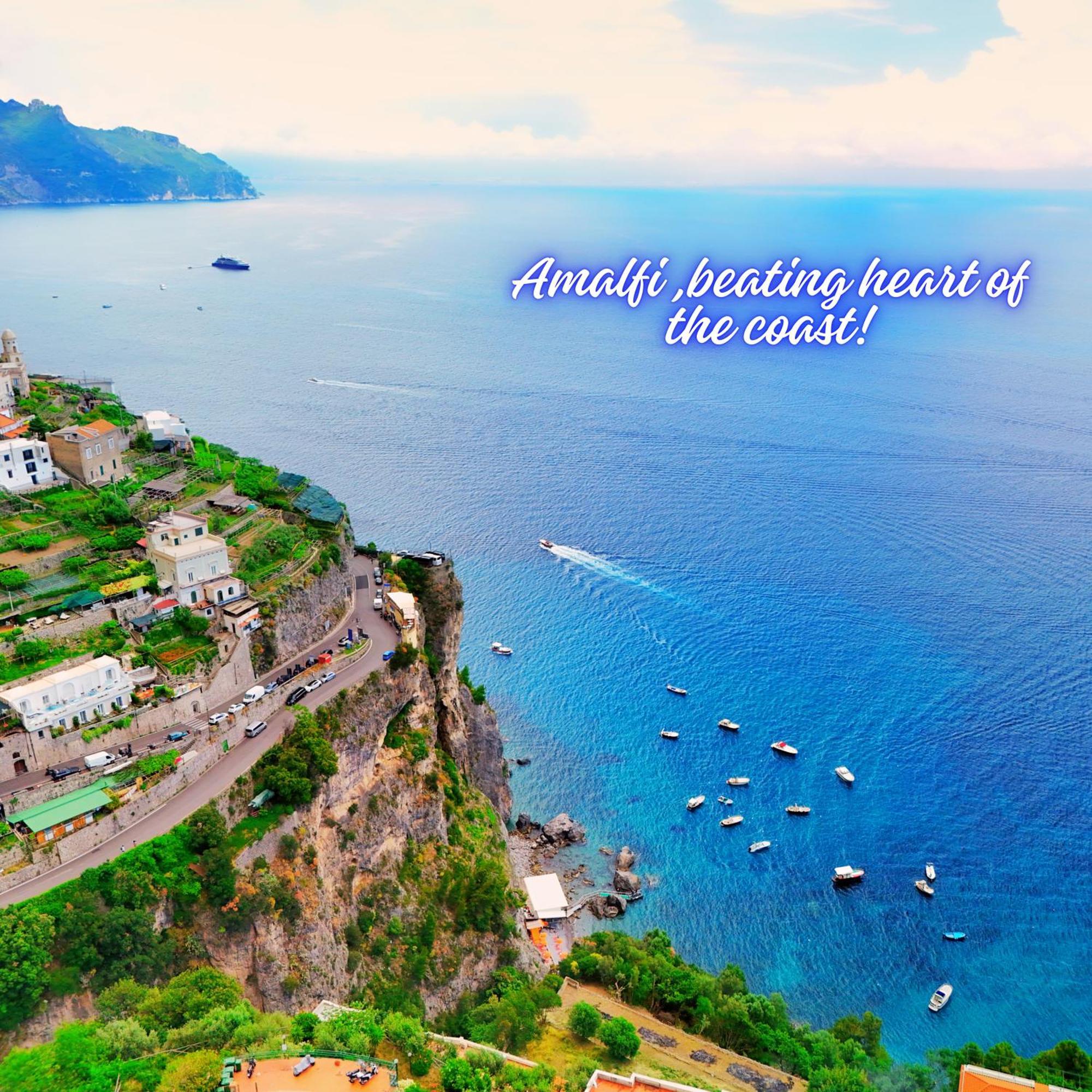 La Saracena-Traditional Amalfi Villa With Sea View Dış mekan fotoğraf